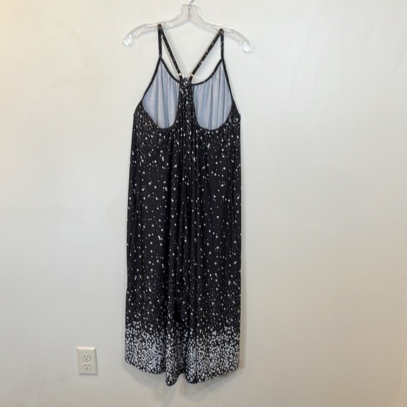 Ella Moss-Wide Leg Jumpsuit-Racerback, adjustable straps,Flowing, no belt Sz.M - Picture 4 of 11
